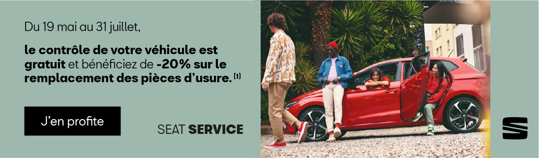 Contrôle Départ en vacances offert avec 20% de remise sur les pièce d'usure détectées !